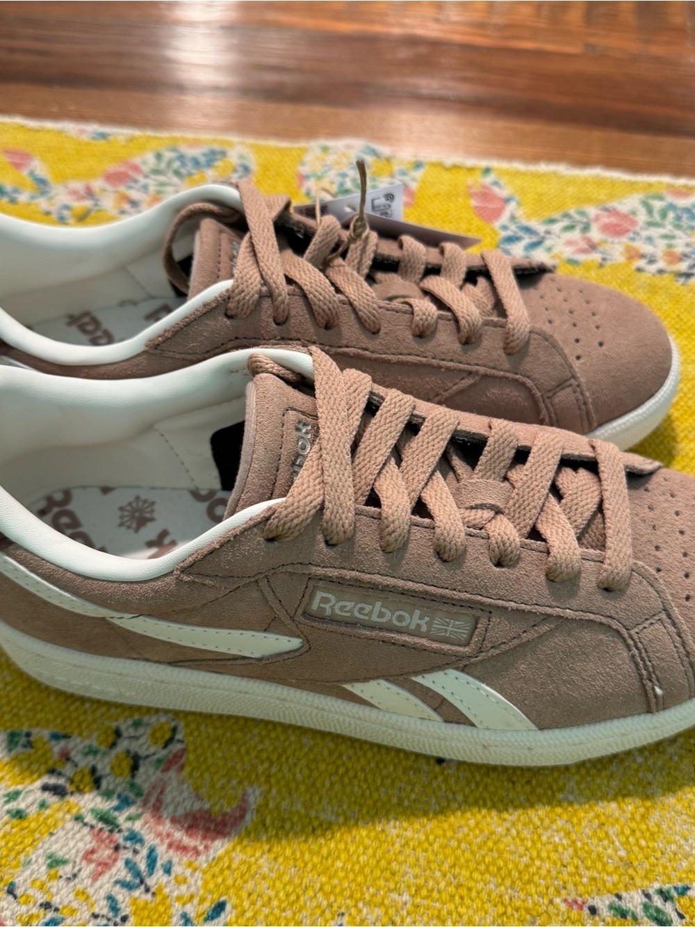 Reebok Club C Grounds Tennis Shoes- Brown/Chalk/Brown Women’s size 6 NIB - Picture 14 of 14